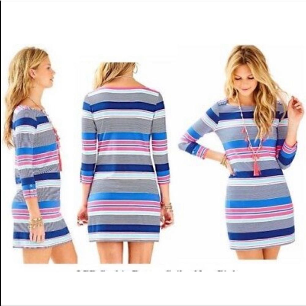 Lilly Pulitzer Sophie Kaleidoscope Striped Dress